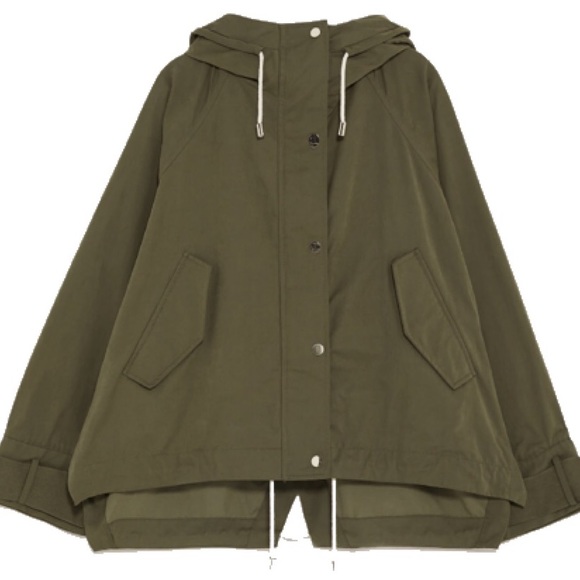 zara oversized parka